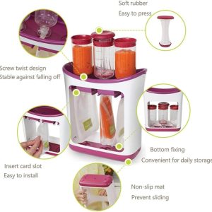 Dispensadora De Compota O Papilla Para Niños