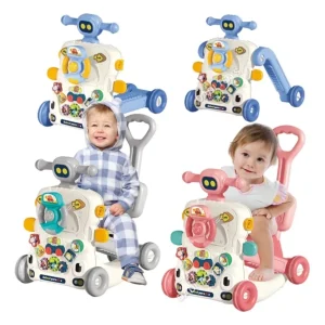 Andador Caminador Scooter Bebé Musical Multifuncional 6 En 1