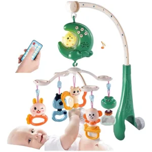 Móvil De Bebé Musical Con Lampara Y Control Remoto