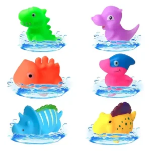 Pack De Juguetes De Baño Para Bebé Y Niños Juguete Goma