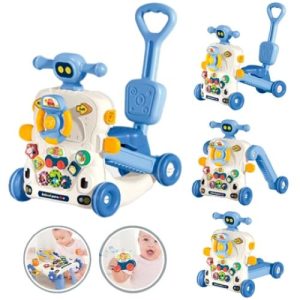 Andador Caminador Scooter Bebé Musical Multifuncional 6 En 1