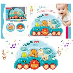 Tren De Animalitos Luces Y Sonido Bebe