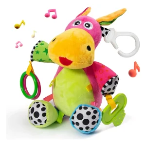 Peluche Caja Musical Para Bebe Tela Suave