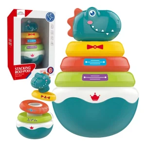 Juguetes Apilables Con Forma De Dinosaurio