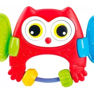 Sonajero Mordedor De Bebé Juguete Buho