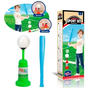 Kit De Beisbol Y Pelotas De Plástico Para Niños Con Soporte