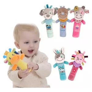 Peluches Sonajeros Para Bebés Apriétame