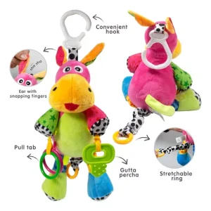 Peluche Caja Musical Para Bebe Tela Suave
