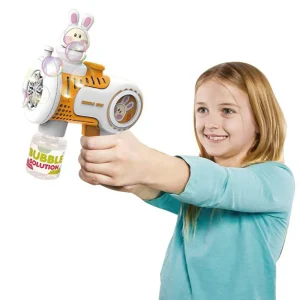 Pistola Maquina De Burbujas Con Luces
