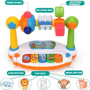 Piano Musical Didáctico Luz Y Sonido Para Bebe
